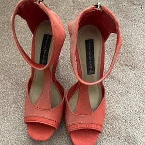 Coral Steve Madden heels